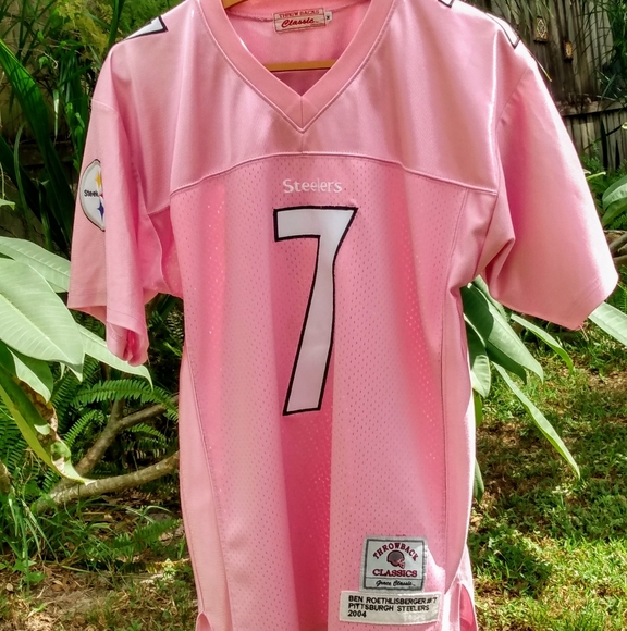 pittsburgh steelers pink jersey